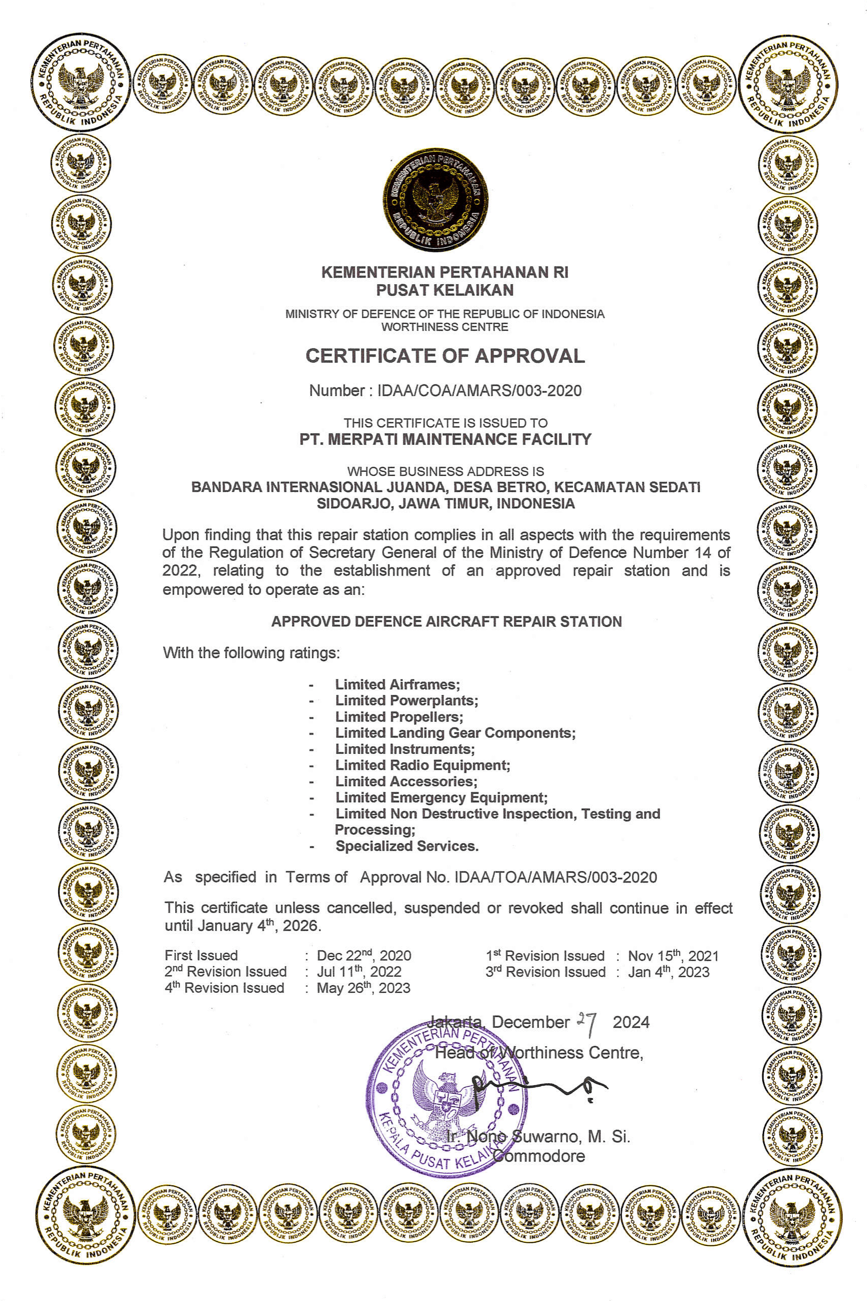 Certificate 5